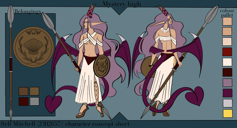 mystery hight character